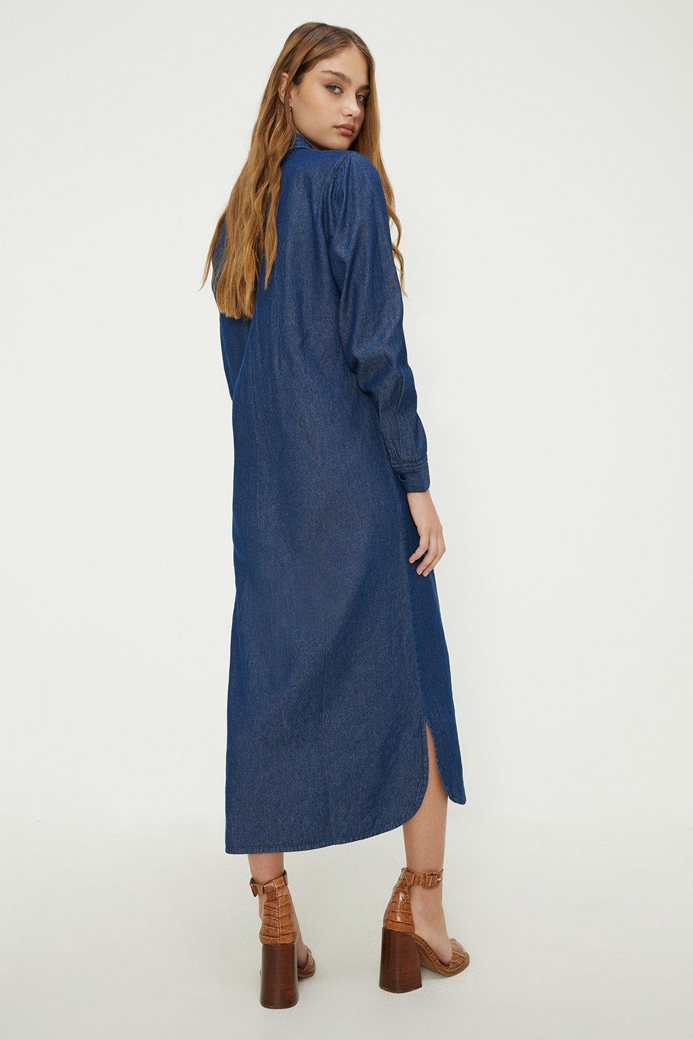 Dp denim dress sale